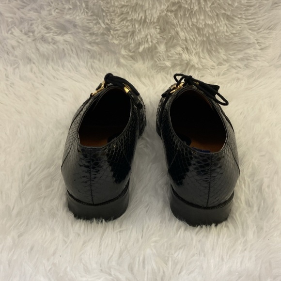Giorgio Brutini,Men’s,Black,Snake Skin and Leather Dress Shoes. Size-7 1/2. - Picture 4 of 10